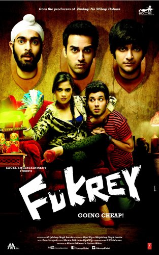 Fukrey - DVD (Hindi Movie / Bollywood Film / Indian Cinema) -2013 von Excel Entertainment