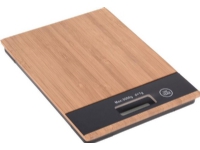 Excellent Houseware Küchenwaage elektronische flache Bambuswaage 5kg universal Excellent Houseware Küchenwaage elektronische flache Bambuswaage 5kg universal von Excellent Housewares
