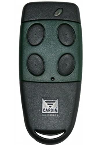 Cardin S449/QZ4 Fernbedienung vorcodiert, Frequenz 433,92 MHz, 4 Kanäle (Code TXQ4494P0) von Exen