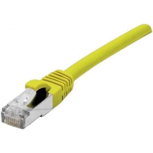 CONNECT 0,15 m Kupfer RJ45 Cat. 6 a S/FTP LSZH, snagless, Patch Schnur – Gelb von Exertis Connect