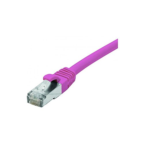 CONNECT 15 m Full Copper RJ45 Cat. 6 F/UTP LSZH, snagless, Patch Cord – Pink von Exertis Connect