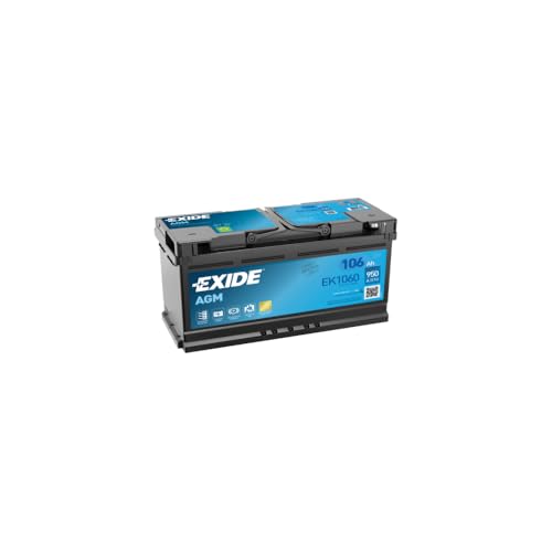 Autobatterie EXIDE 106, Ah 950, A/EN EK1060 L 392mm B 175mm H 190mm NEU von Exide