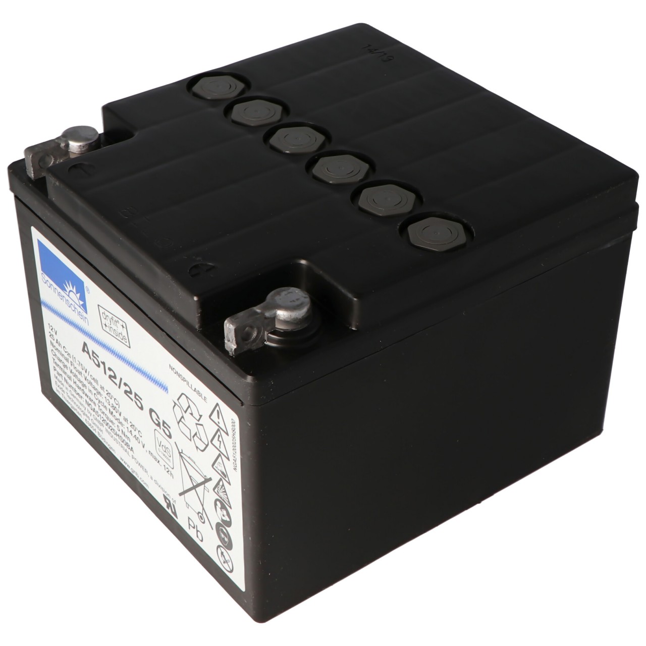 Blei Akku passend für Air-Shields TI500 Blei Akku passend für Air-Shields TI500 von Exide