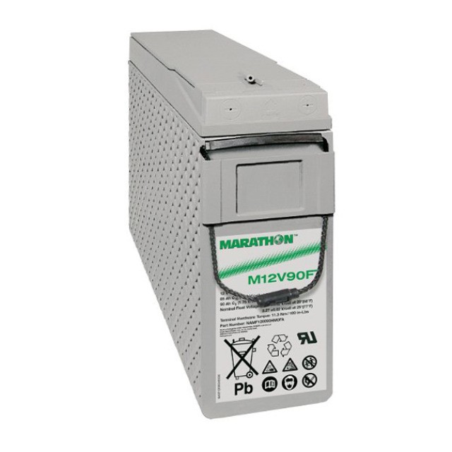 Exide Marathon M12V90FT Blei Akku mit M6 Schraubanschluss 12V, 86000mAh von Exide