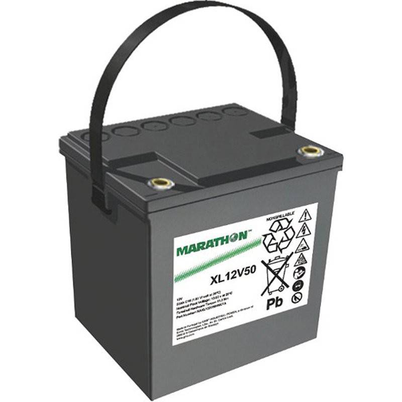 Exide Marathon XL12V50 Akku PB Blei wartungsfrei 12 Volt, 50Ah von Exide