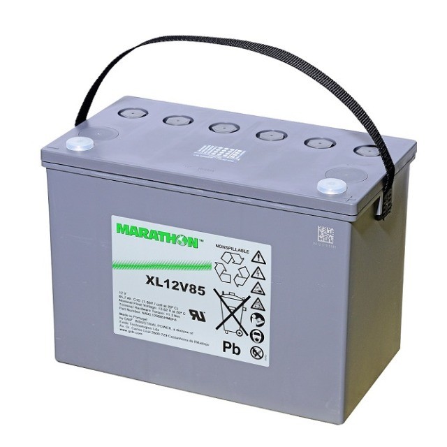 Exide Marathon XL12V85 Blei Akku mit M6 Schraubanschluss 12V, 85700mAh von Exide