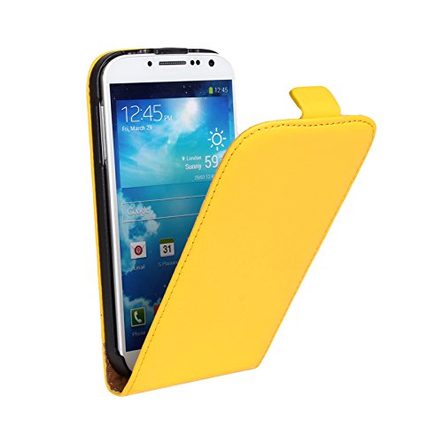 EximMobile Flipcase Handytasche Flip Case Etui für Sony Xperia Z5 Gelb von EximMobile