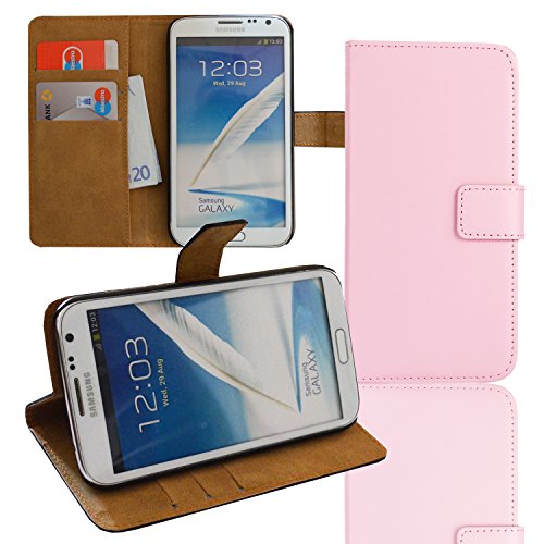 Eximmobile Brieftasche Handytasche Flip Case Etui für Samsung Galaxy S Duos 2 Rosa von Eximmobile