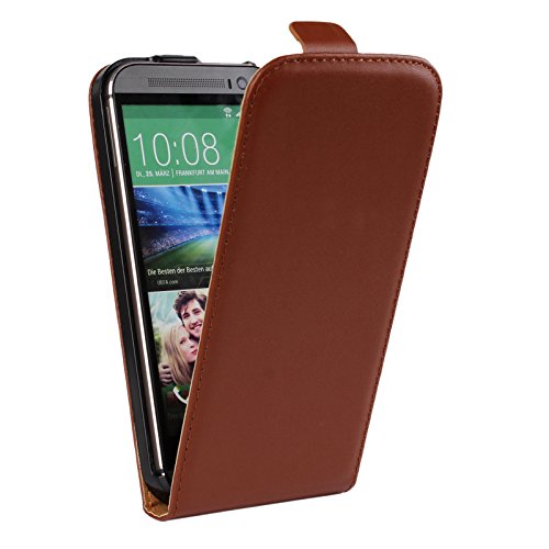 Eximmobile Flipcase Handytasche Etui Tasche für HTC One Max Braun von Eximmobile