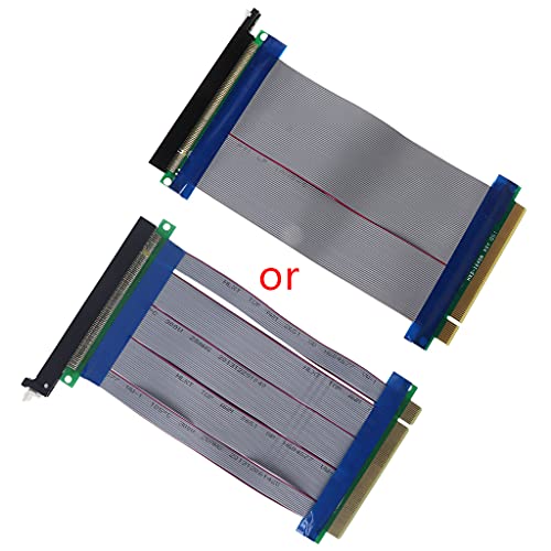 PCIe 16X PCI für Express PCI-E 16X auf 16X Extender Card Adapter Flexible C PCIe 16X PCI Express PCI-E 16X auf 16X Extender Card Adapter Flexibles Kabel von Exingk