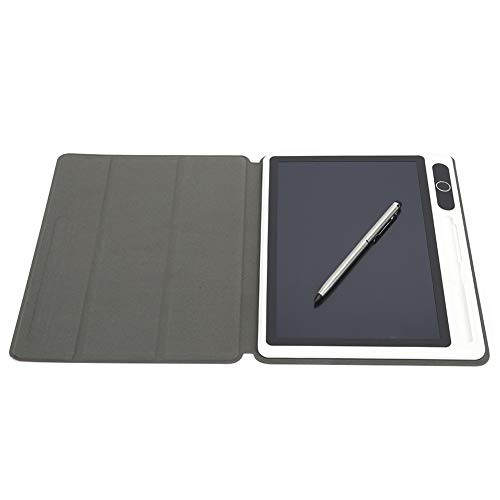 Elektronischer Notizblock, 25,4 cm (10 Zoll), LCD-Tablet, Zeichentablett, kommerzielle Lieferung, High-Tech-Laminiertechnologie (Rot (mit Lederhülle)) von Exliy