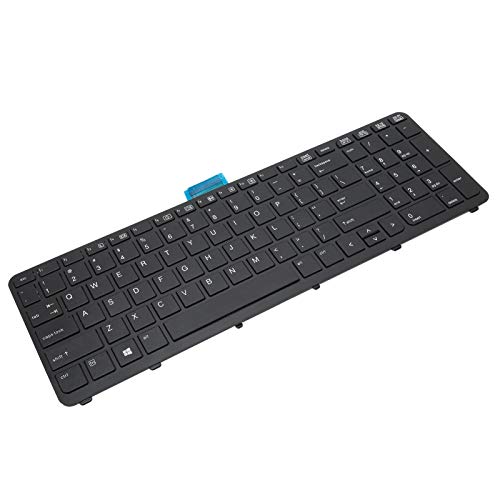 Tastatur für HP Ultra-Quiet ABS-Tastatur Ultra Slim Full Size-Tastatur für Computer/Desktop/PC/Laptop von Exliy