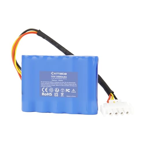 Exmate 18V 3500mAh Li-ion Akku kompatibel mit AL-KO Robolinho 500 E (119833) 02/2018-01/2019 100 110 1100 41.6 1150 W AL-KO 440454 441154 442175 442196 Rasenmäher von Exmate