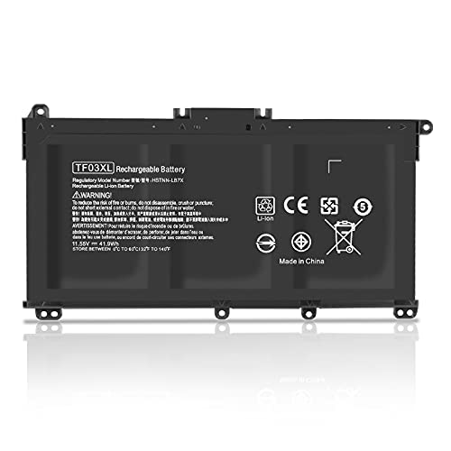 Exmate TF03XL 11.55V 41.9Wh Laptop Akku für HP 920046-421 HSTNN-LB7X HP 14-BP 14-BP004NG Pavilion 14-BF 14-BF007NG 14-BK 14-BK010NB 15-CC 15-CC001NG 15-CD 15-CD000NG 15-CK 15-CK001NG 17-AR 17-AR007CA Exmate TF03XL 11.55V 41.9Wh Laptop Akku für HP 920046-421 HSTNN-LB7X HP 14-BP 14-BP004NG Pavilion 14-BF 14-BF007NG 14-BK 14-BK010NB 15-CC 15-CC001NG 15-CD 15-CD000NG 15-CK 15-CK001NG 17-AR 17-AR007CA von Exmate