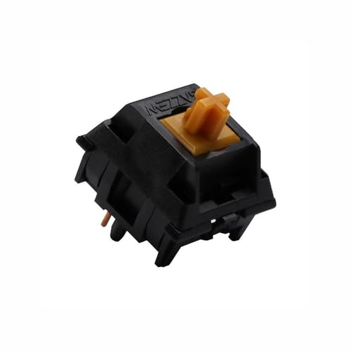 ExotiCore Gazzew Boba Black U4T Switch V2, 5Pin Taktiler Thocky Schalter für Mechanische Tastaturen(30PCS) von ExotiCore