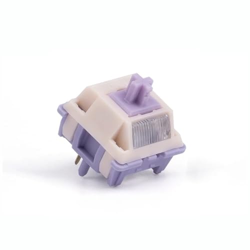 ExotiCore MMD Princess V4 Switch, 5Pin Vorgeschmierter Linearer/Taktiler RGB Schalter Für Benutzerdefinierte Mechanische Tastaturen(Linear 38g,30PCS) von ExotiCore