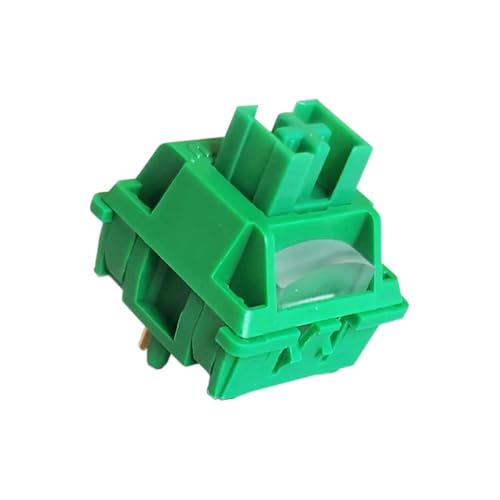 ExotiCore Outemu Green Switch, 5Pin Silent Tactile Factory-Lubed Schalter für Mechanische Tastatur(30PCS) von ExotiCore