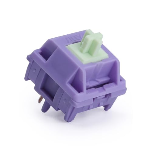 ExotiCore Sillyworks Hyacinth V2 Switch, 5pin Linearer Vorgeschmierter Schalter Für Mechanische Tastaturen(V2,90PCS) von ExotiCore