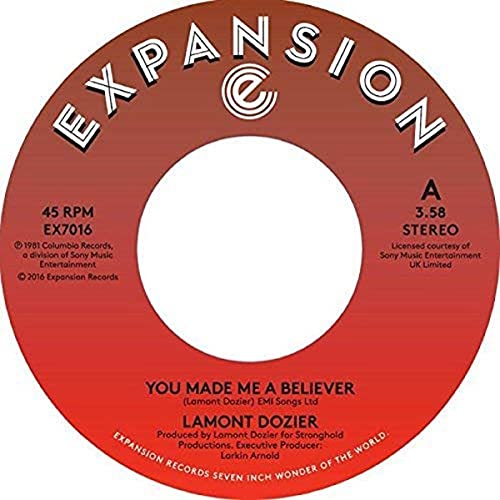 You Made Me A Believer / Starting Over [Vinyl Single] von Expansion Records