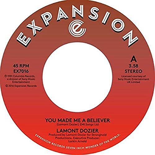 You Made Me A Believer / Starting Over [Vinyl Single] von Expansion Records