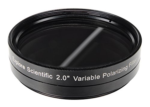 Explore Scientific 2" Variabler Polfilter für Teleskope zur individuellen Helligkeitseinstellung, 0310250 von Explore Scientific