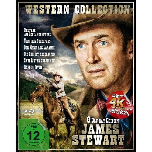 James Stewart - Western Box      (6 Blu-rays) von Explosive Media
