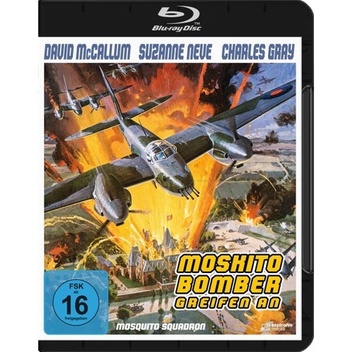 Moskito-Bomber greifen an (Mosquito Squadron) 1970      (Blu-ray) von Explosive Media