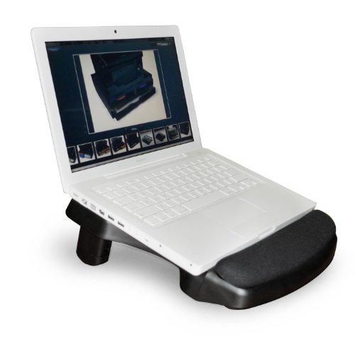 Exponent 56300 Ergonomic Notebook Stand mit Gel Handgelenkaufl, schwarz von Exponent
