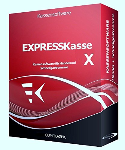 WINDOWS Kassensoftware EXPRESSKASSE X2 für Einzelhandel: Kiosk, Imbiss, Bar GDPdU KONFORM von ExpressKasse