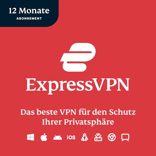 ExpressVPN | 12 Monate, Kompatibel mit allen Geräten, Digitaler Code ExpressVPN | 12 Monate, Kompatibel mit allen Geräten, Digitaler Code von ExpressVPN