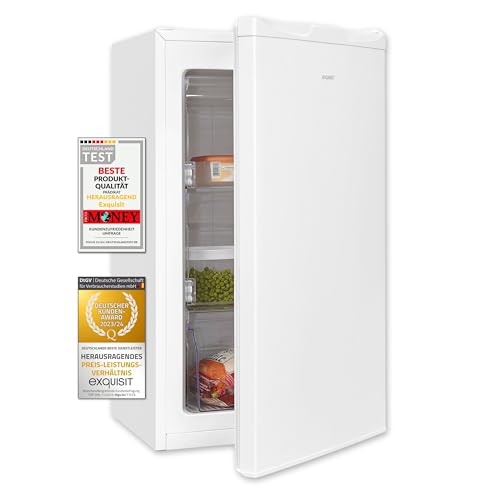 Exquisit Gefrierschrank GS5111-330E weiss | Kleiner Gefrierschrank | 63 Liter Volumen | Gefrierschrank klein | Tiefkühlschrank klein | Gefrierschubladen | Standgerät Exquisit Gefrierschrank GS5111-330E weiss | Kleiner Gefrierschrank | 63 Liter Volumen | Gefrierschrank klein | Tiefkühlschrank klein | Gefrierschubladen | Standgerät von Exquisit