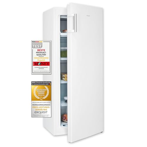 Exquisit Gefrierschrank GS5230-H-010E weiss | Nutzinhalt: 165 L | 4* Gefrieren | Standgerät Exquisit Gefrierschrank GS5230-H-010E weiss | Nutzinhalt: 165 L | 4* Gefrieren | Standgerät von Exquisit