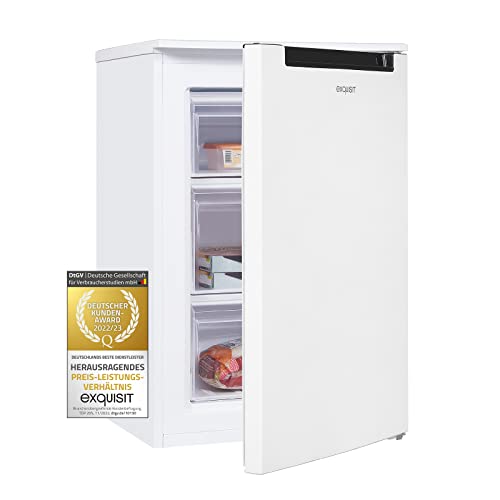 Exquisit Gefrierschrank GS81-040C weiss | 87 l Nutzinhalt | 4 Sterne | 55cm Exquisit Gefrierschrank GS81-040C weiss | 87 l Nutzinhalt | 4 Sterne | 55cm von Exquisit