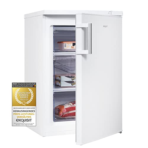 Exquisit Gefrierschrank GS81-H-010D weiss | 85 Liter Nutzinhalt | 4 Sterne | EEK: D Exquisit Gefrierschrank GS81-H-010D weiss | 85 Liter Nutzinhalt | 4 Sterne | EEK: D von Exquisit