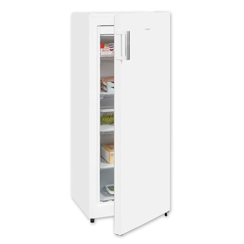 Exquisit Gefrierschrank NoFrost, Tiefkühlschrank groß, 155 Liter, Schnellgefrieren, Alarm-Funktion, GS5231-NF-H-010E weiss von Exquisit