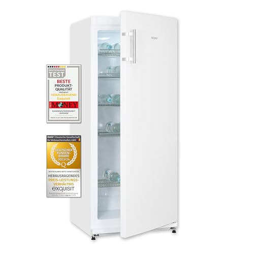 Exquisit Getränkekühlschrank GKS29-V-280F weiss | Flaschenkühlschrank 254 L Volumen | Getränke Kühlschrank Vollisoliertür | LED | Gitterablagen Exquisit Getränkekühlschrank GKS29-V-280F weiss | Flaschenkühlschrank 254 L Volumen | Getränke Kühlschrank Vollisoliertür | LED | Gitterablagen von Exquisit