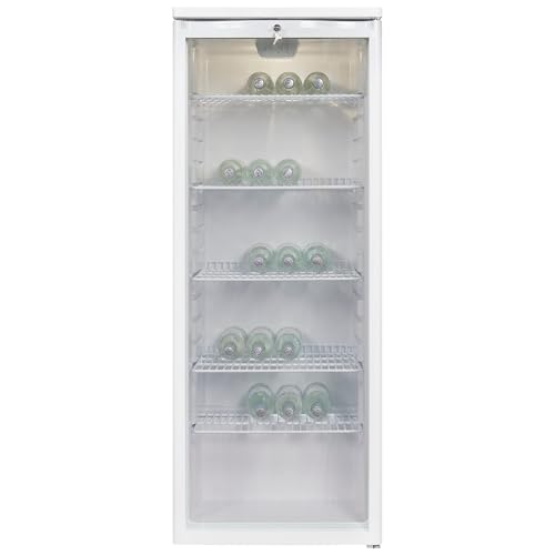 Exquisit Glastürkühlschrank GKS260-GT-090F weiss | 259 l Nutzinhalt | Weiß | Drahtablagen | Kühlen | Türanschlag wechselbar | Glastür Exquisit Glastürkühlschrank GKS260-GT-090F weiss | 259 l Nutzinhalt | Weiß | Drahtablagen | Kühlen | Türanschlag wechselbar | Glastür von Exquisit