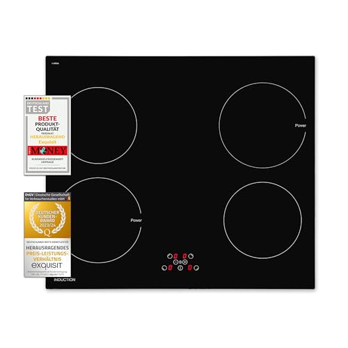 Exquisit Kochfeld EKI 701-5 | Induktion | Touch Control | 4 Kochstellen | Rahmenlos | 6500 W Exquisit Kochfeld EKI 701-5 | Induktion | Touch Control | 4 Kochstellen | Rahmenlos | 6500 W von Exquisit