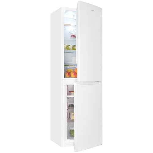 Exquisit Kühl-Gefrierkombination, Kühlschrank mit Gefrierfach, 247 Liter, Nofrost, 4-Sterne-Gefrierfach, Schnellgefrieren, 4 Ablagen, KGC250-85-NF-040D weiss Exquisit Kühl-Gefrierkombination, Kühlschrank mit Gefrierfach, 247 Liter, Nofrost, 4-Sterne-Gefrierfach, Schnellgefrieren, 4 Ablagen, KGC250-85-NF-040D weiss von Exquisit