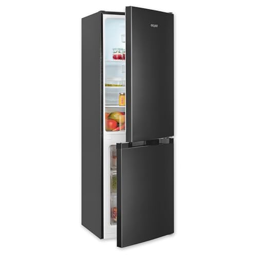 Exquisit Kühl-Gefrierkombination, Kühlschrank mit Gefrierfach, 4-Sterne-Gefrieren, 157 Liter, Schnellkühlen, KGC5231-60-E-050C inoxlook-az Exquisit Kühl-Gefrierkombination, Kühlschrank mit Gefrierfach, 4-Sterne-Gefrieren, 157 Liter, Schnellkühlen, KGC5231-60-E-050C inoxlook-az von Exquisit