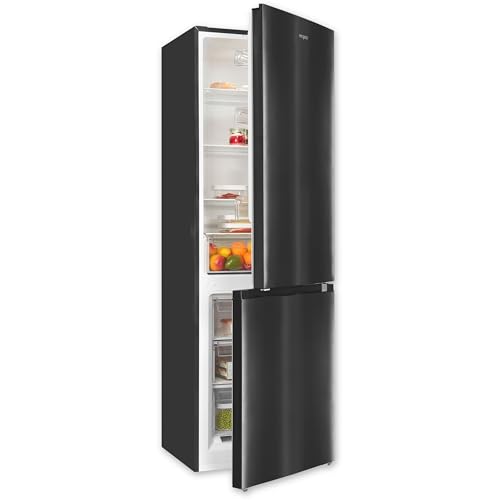 Exquisit Kühl-Gefrierkombination, Kühlschrank mit Gefrierfach, 4-Sterne-Gefrieren, 315 Liter, Alarm-Funktion, KGC5320-95-E-040C inoxlook-az Exquisit Kühl-Gefrierkombination, Kühlschrank mit Gefrierfach, 4-Sterne-Gefrieren, 315 Liter, Alarm-Funktion, KGC5320-95-E-040C inoxlook-az von Exquisit