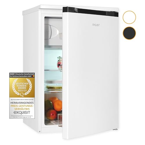 Exquisit Kühlschrank KS16-4-051C weiss | 107 L Volumen | Kühlschrank mit Gefrierfach freistehend | Gemüsefach | Freistehender Kühlschrank mit Gefrierfach Exquisit Kühlschrank KS16-4-051C weiss | 107 L Volumen | Kühlschrank mit Gefrierfach freistehend | Gemüsefach | Freistehender Kühlschrank mit Gefrierfach von Exquisit
