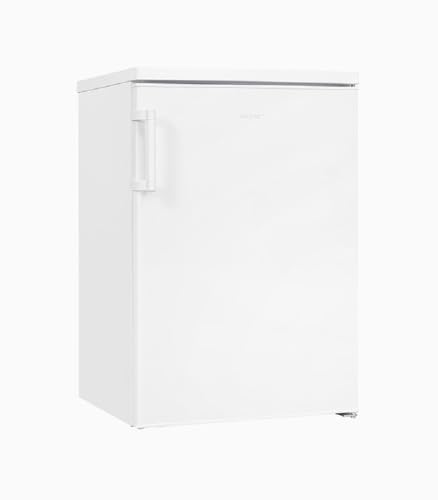 Exquisit Kühlschrank KS16-V-H-010E | 133L Kapazität | LED-Innenbeleuchtung, Türanschlag wechselbar | weiß von Exquisit