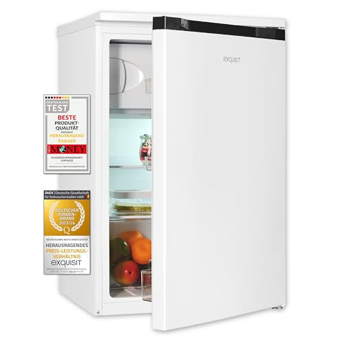 Exquisit Kühlschrank KS516-4-051C weiss | Nutzinhalt: 107 L | 4-Sterne-Gefrieren | Mit Gefrierfach | LED-Beleuchtung Exquisit Kühlschrank KS516-4-051C weiss | Nutzinhalt: 107 L | 4-Sterne-Gefrieren | Mit Gefrierfach | LED-Beleuchtung von Exquisit