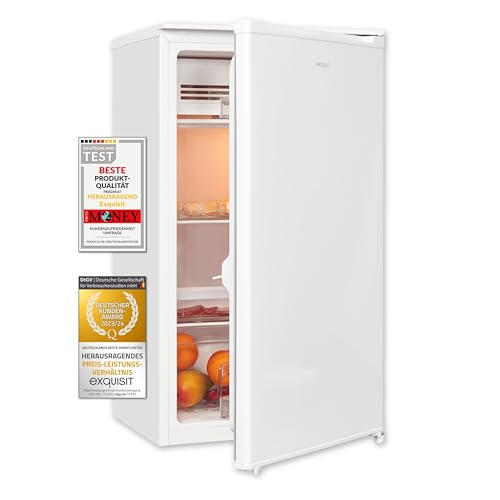 Exquisit Kühlschrank mit Gefrierfach, 0-Grad-Zone, 90 Liter, 50 cm Breite, KS116-0-041E weiss Exquisit Kühlschrank mit Gefrierfach, 0-Grad-Zone, 90 Liter, 50 cm Breite, KS116-0-041E weiss von Exquisit