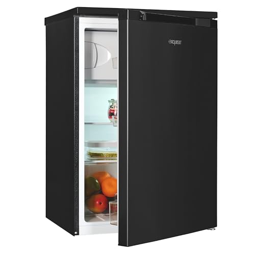 Exquisit Kühlschrank mit Gefrierfach, 107 Liter, 4-Sterne-Gefrierfach, Kompakt, klein, KS15-4-051C inoxlook-az Exquisit Kühlschrank mit Gefrierfach, 107 Liter, 4-Sterne-Gefrierfach, Kompakt, klein, KS15-4-051C inoxlook-az von Exquisit