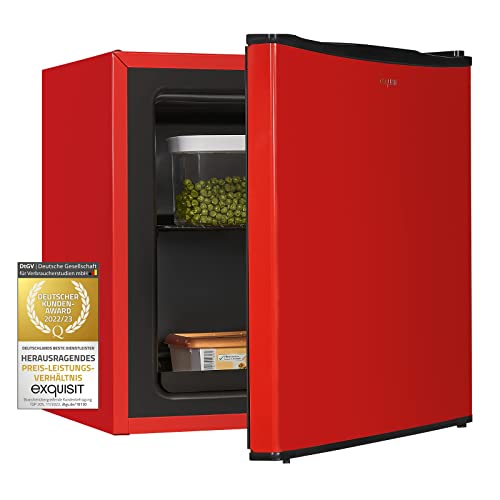 Exquisit Mini-Gefrierschrank GB40-150E rot PV | Mini Gefrierschrank klein 31 L Volumen | 4 Sterne | Tiefkühlschrank klein & kompakt Exquisit Mini-Gefrierschrank GB40-150E rot PV | Mini Gefrierschrank klein 31 L Volumen | 4 Sterne | Tiefkühlschrank klein & kompakt von Exquisit