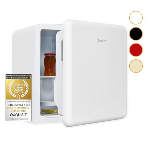 Exquisit Mini Kühlschrank CKB45-0-031F weißPV | Kühlbox 47 L Volumen | Hotelkühlschrank | Kühlschrank klein ohne Gefrierfach | Mini Kühlschrank Retro Style Exquisit Mini Kühlschrank CKB45-0-031F weißPV | Kühlbox 47 L Volumen | Hotelkühlschrank | Kühlschrank klein ohne Gefrierfach | Mini Kühlschrank Retro Style von Exquisit