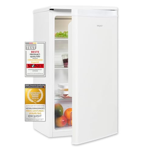 Exquisit Vollraumkühlschrank KS585-V-091E weiss | Nutzinhalt: 75 L | LED-Beleuchtung | Glasablagen | Ohne Gefrierfach Exquisit Vollraumkühlschrank KS585-V-091E weiss | Nutzinhalt: 75 L | LED-Beleuchtung | Glasablagen | Ohne Gefrierfach von Exquisit