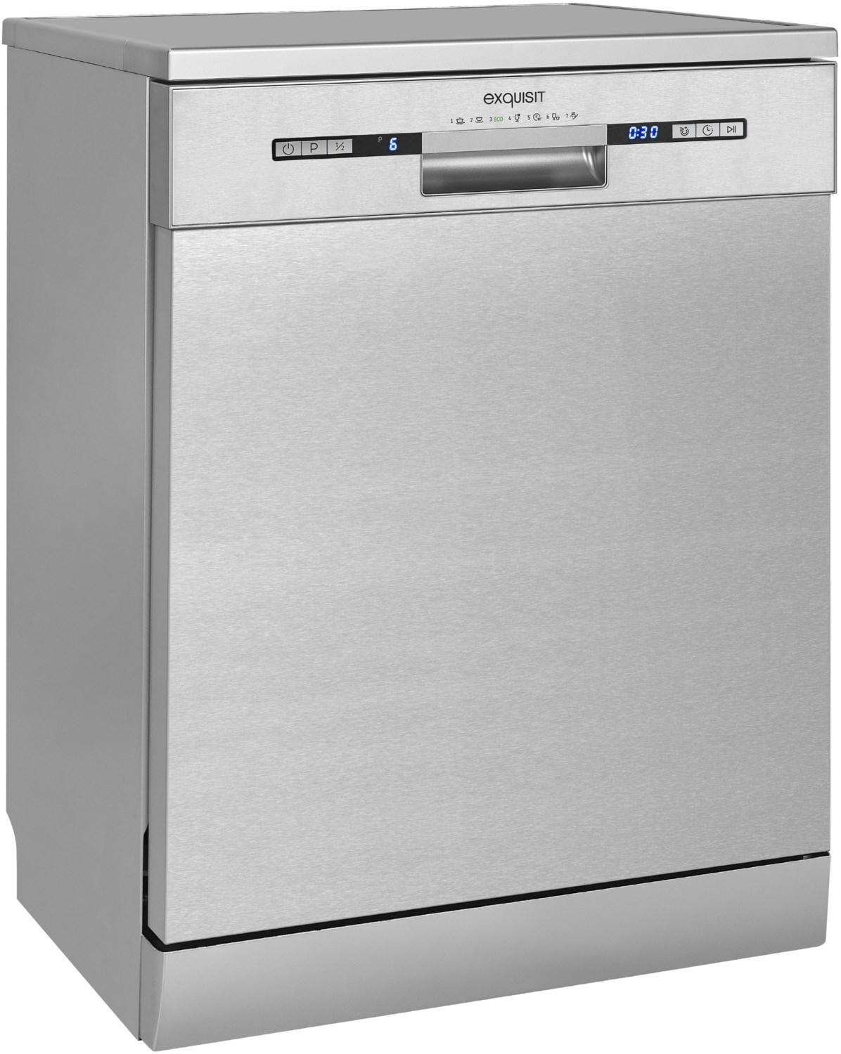 GSP 9313-030E Stand-Geschirrspüler 60 cm inox / E GSP 9313-030E Stand-Geschirrspüler 60 cm inox / E von Exquisit